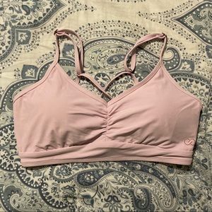 CALIA by Carrie Underwood Women's Cross Back Bikini Top